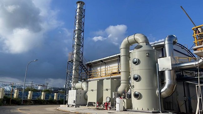 瀝青攪拌站廢氣處理